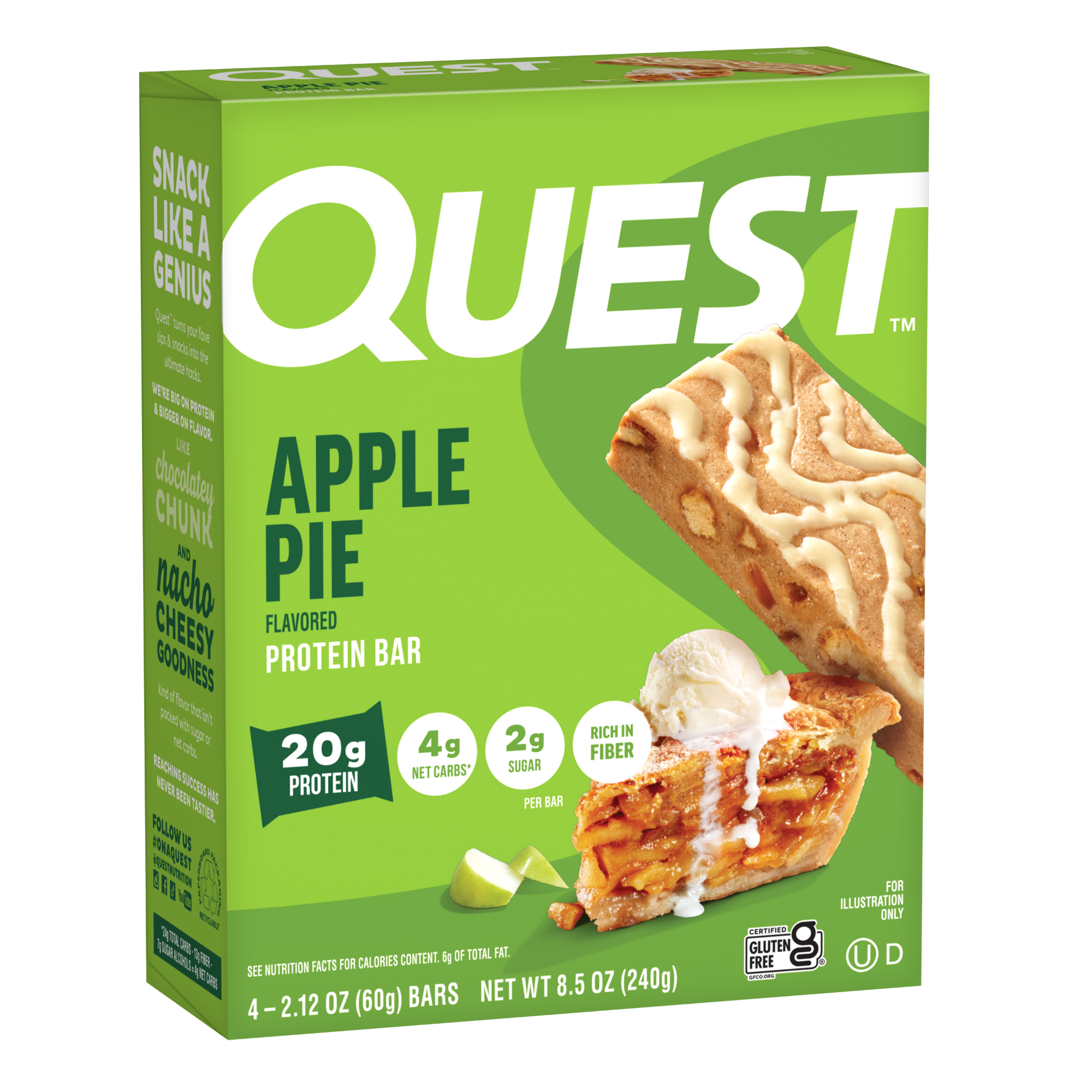 apple-pie-protein-bars-x2 400909_QN_USA_Pkg_ProteinBar_OG_AP_4ct_3D_Left_Force.png
